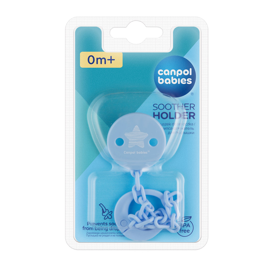 Canpol babies Soother Holder PASTELOVE