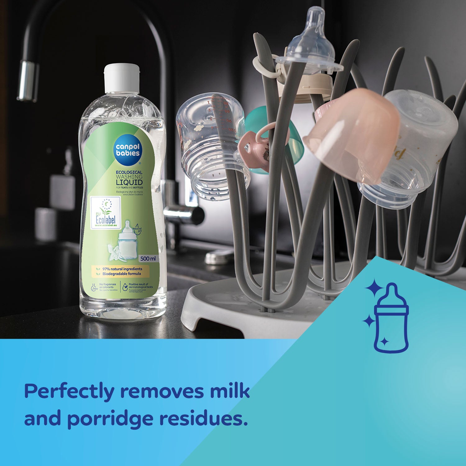 Canpol babies Ecological Washing Liquid for Teats and Bottles 500 ml