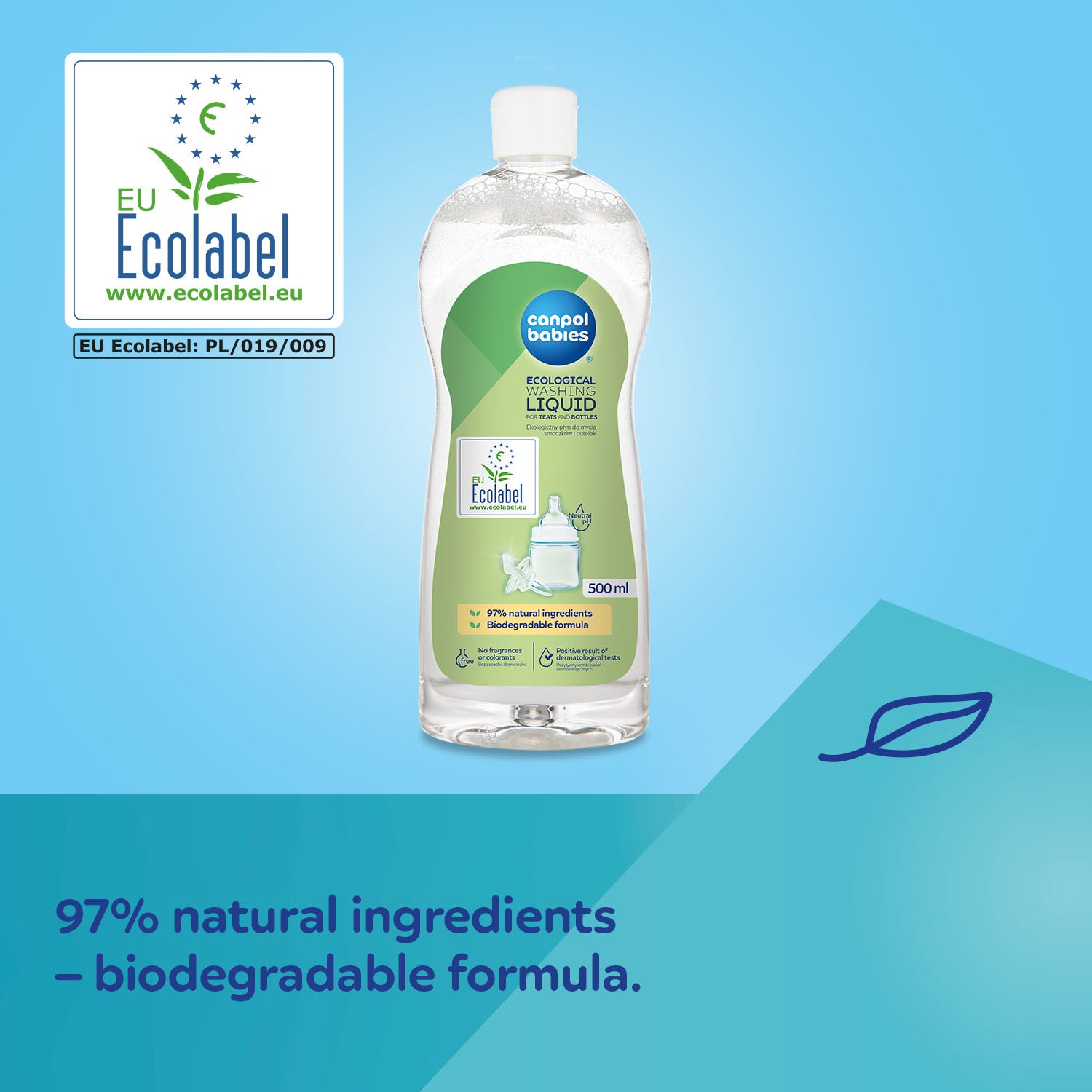 Canpol babies Ecological Washing Liquid for Teats and Bottles 500 ml