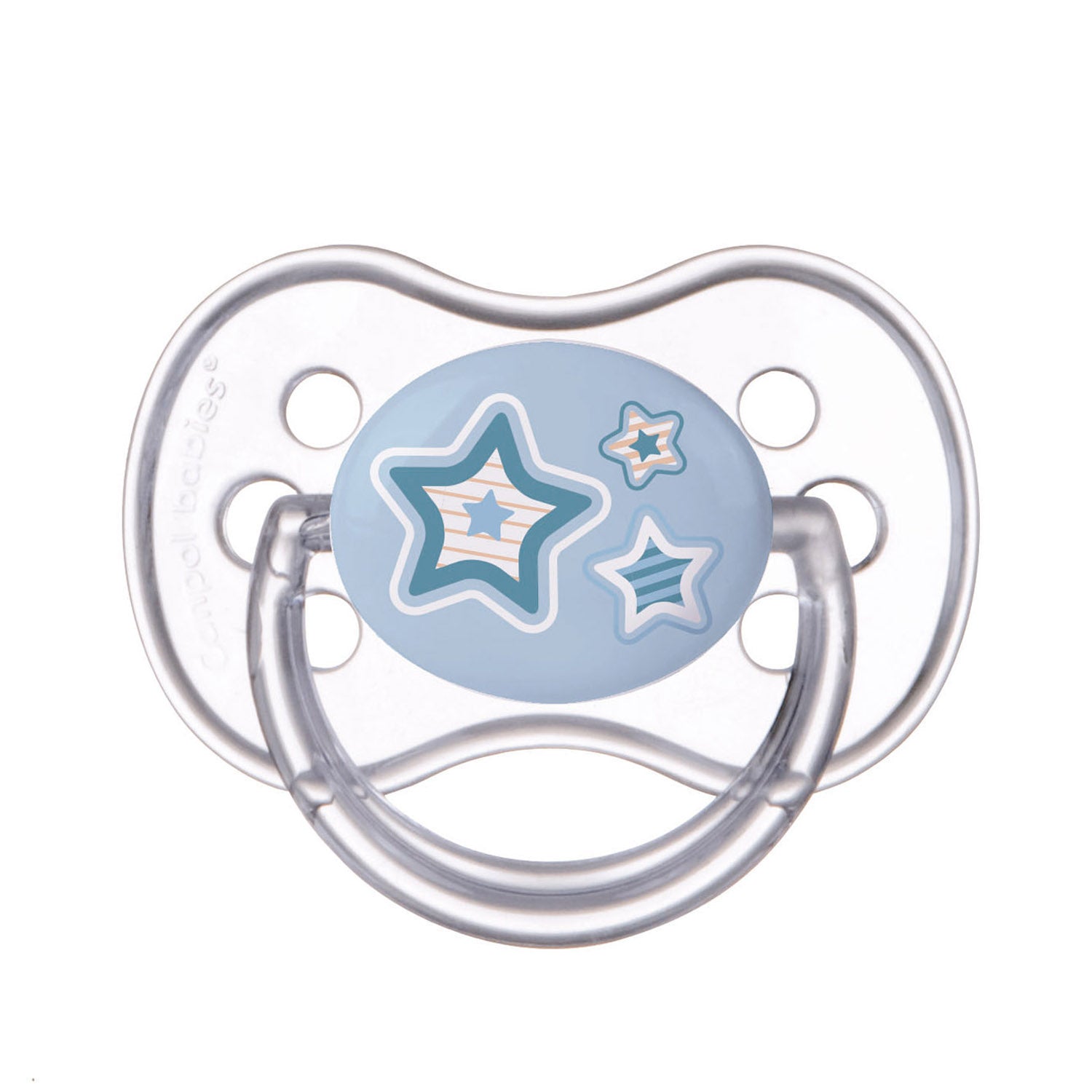 Canpol babies Silicone Symmetric Soother 6-18m NEWBORN BABY blue