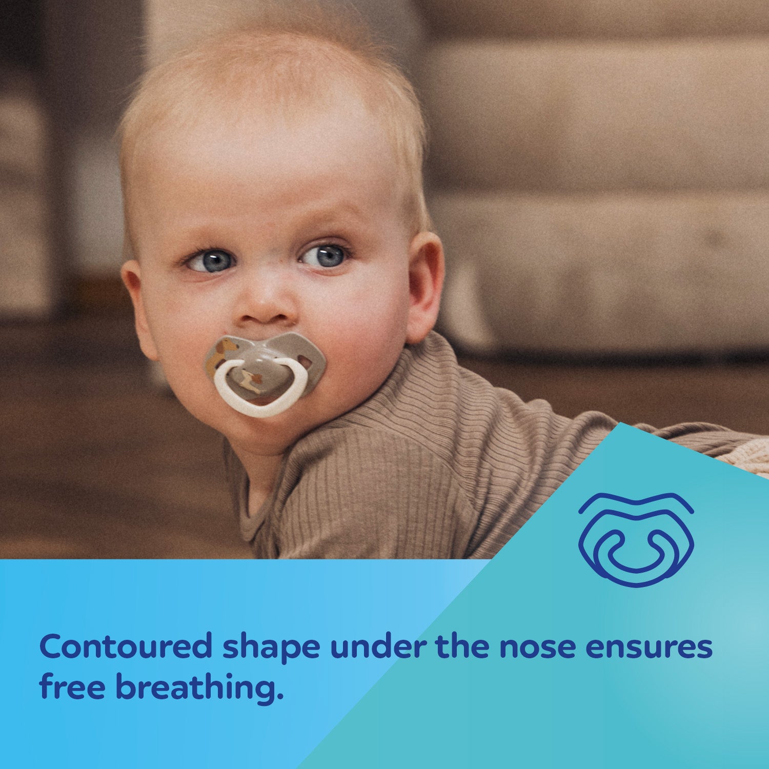 Canpol babies Silicone Soother Light touch 18m+ Symmetrical DOGS 2 pcs