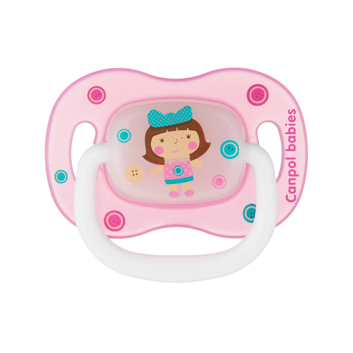 Canpol babies Silicone Symmetrical Soother 18m TOYS