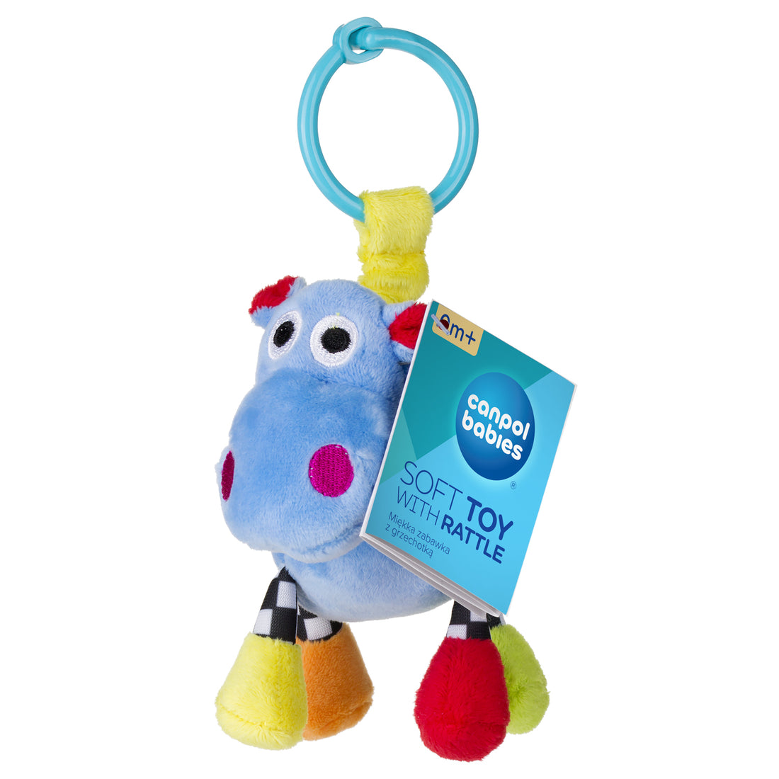 Canpol babies Soft Toy Crazy Animals (6 designs)