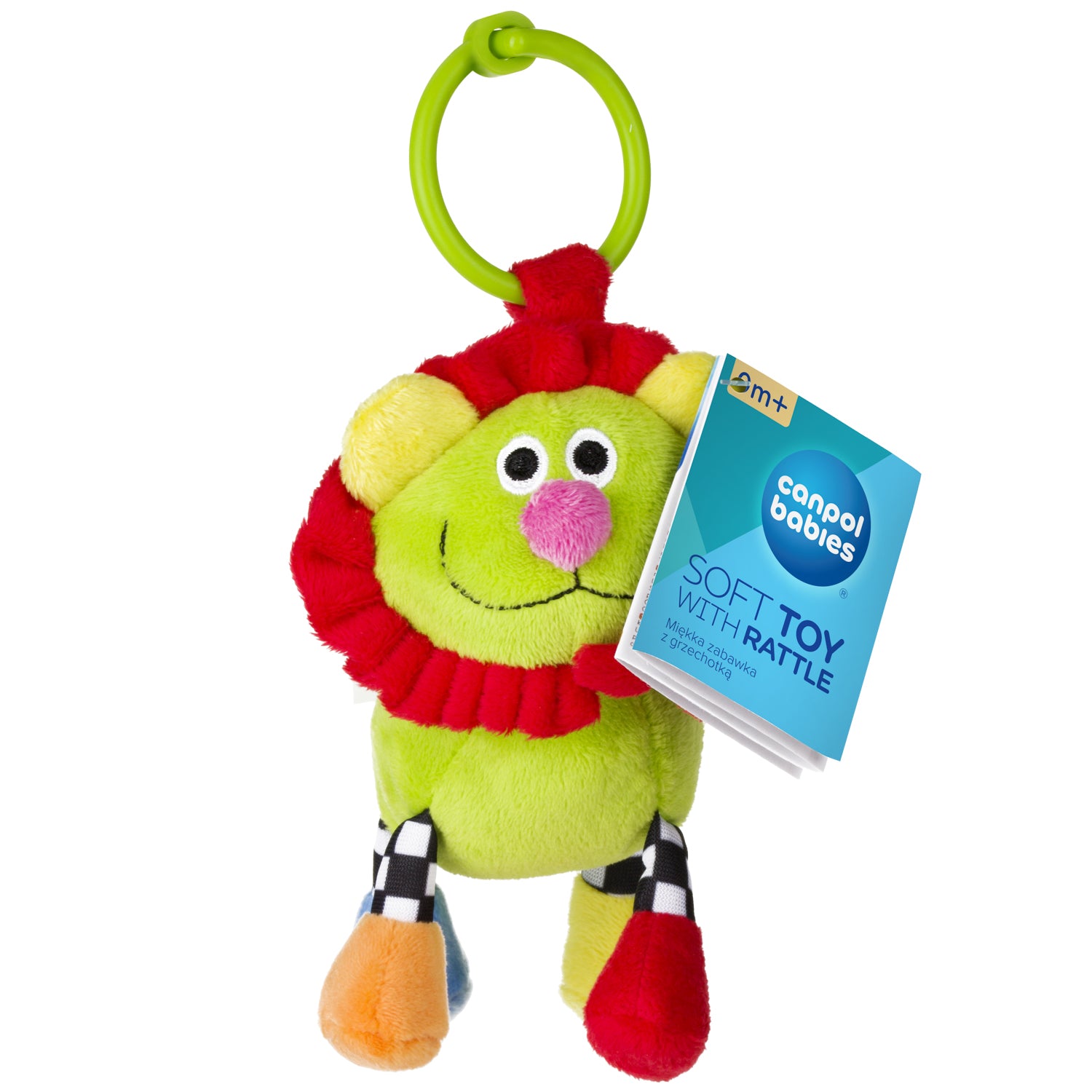 Canpol babies Soft Toy Crazy Animals (6 designs)