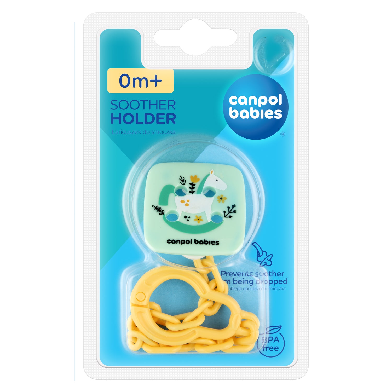 Canpol babies Soother Holder TOYS green