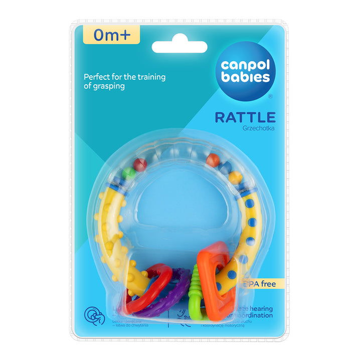 Canpol babies Rattle Colourful FIGURES