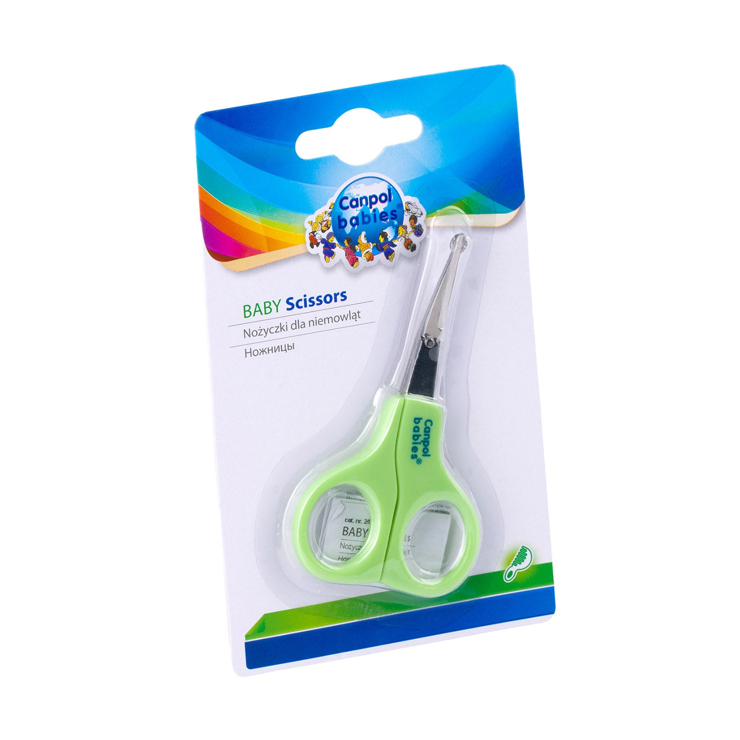 Canpol babies Round Tip Baby Nail Scissors without Cover