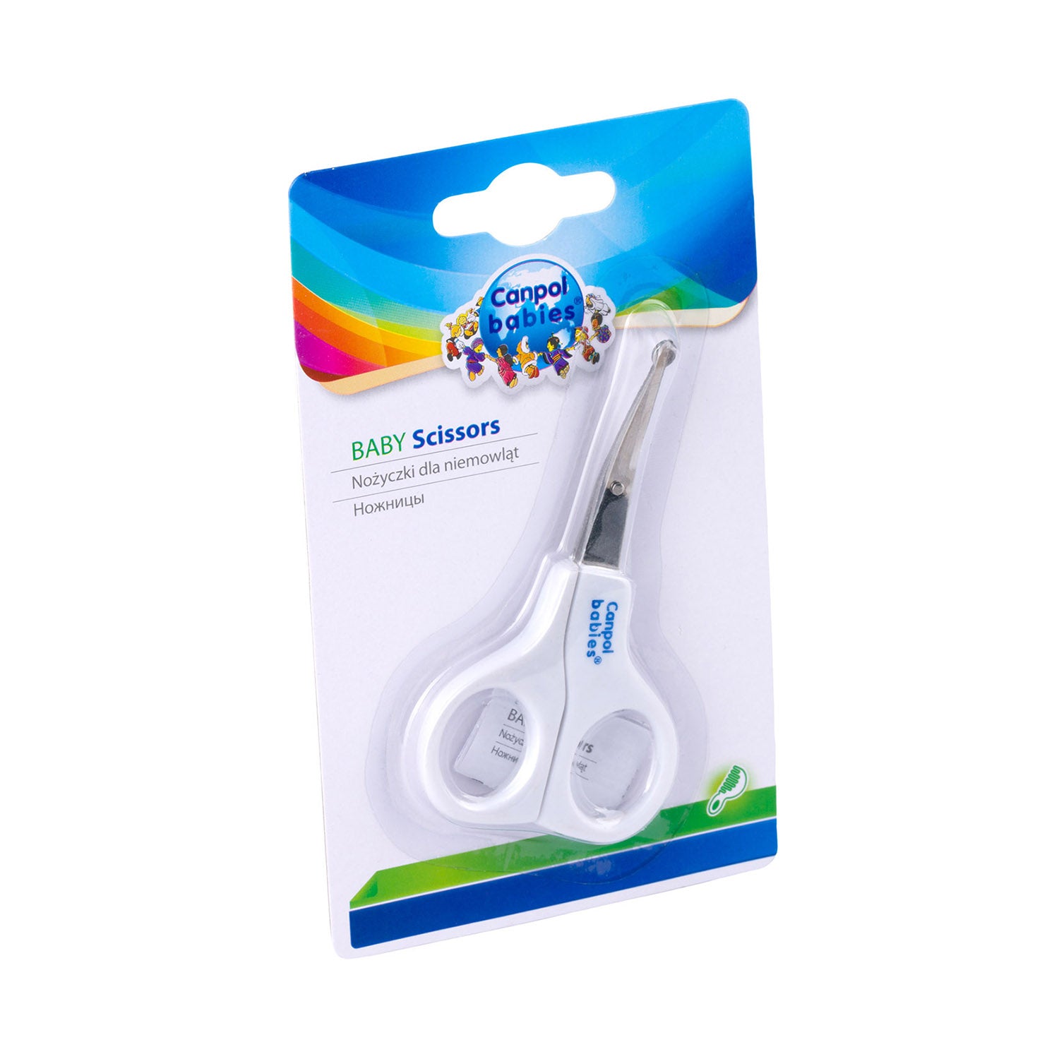 Canpol babies Round Tip Baby Nail Scissors without Cover