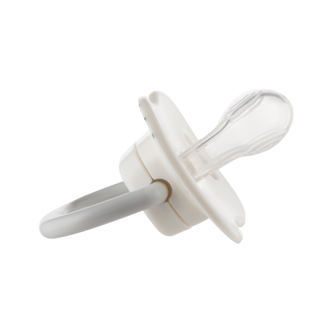 Canpol babies Silicone Symmetrical Soother 18m+ BabiesBoo white 2 psc