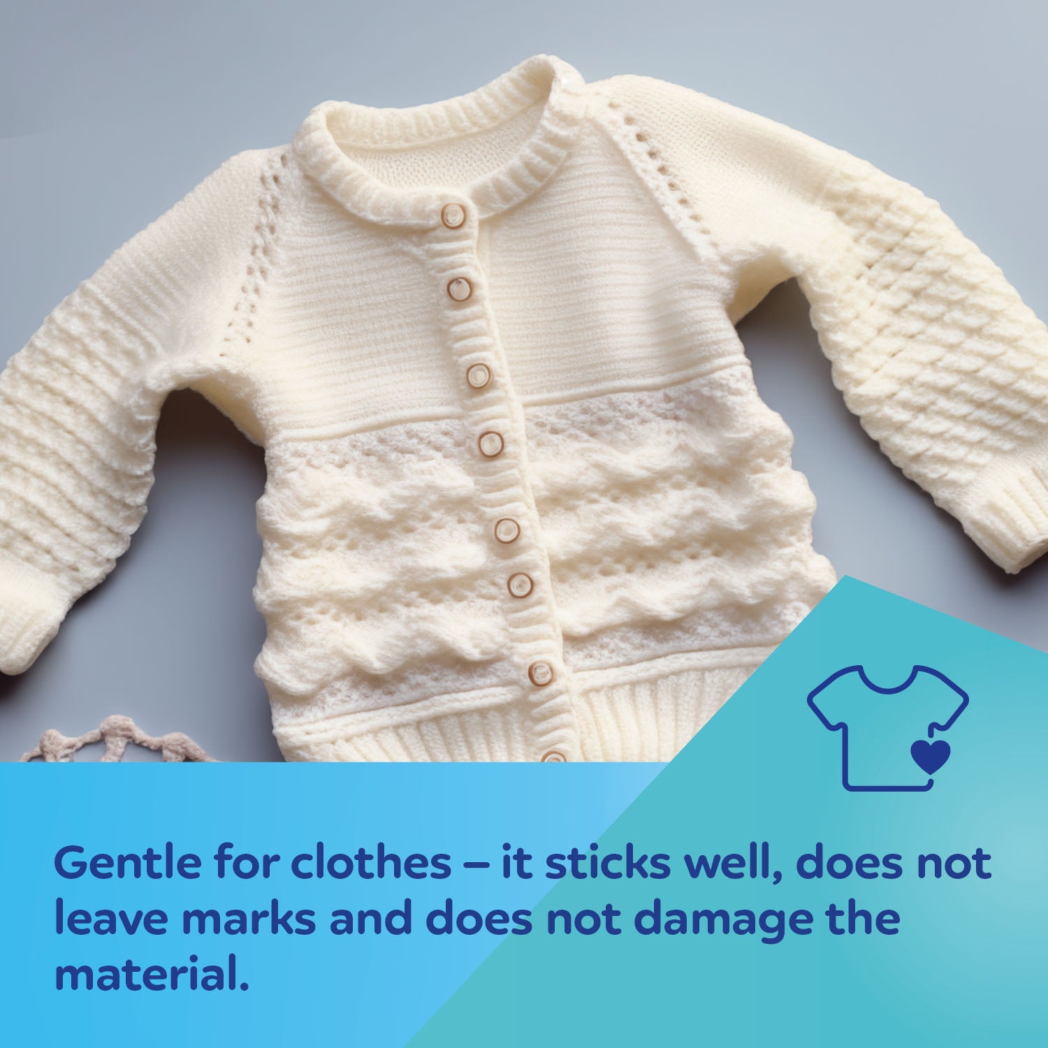 Canpol babies Soother Clip with Ribbon MOUNTAINS yellow