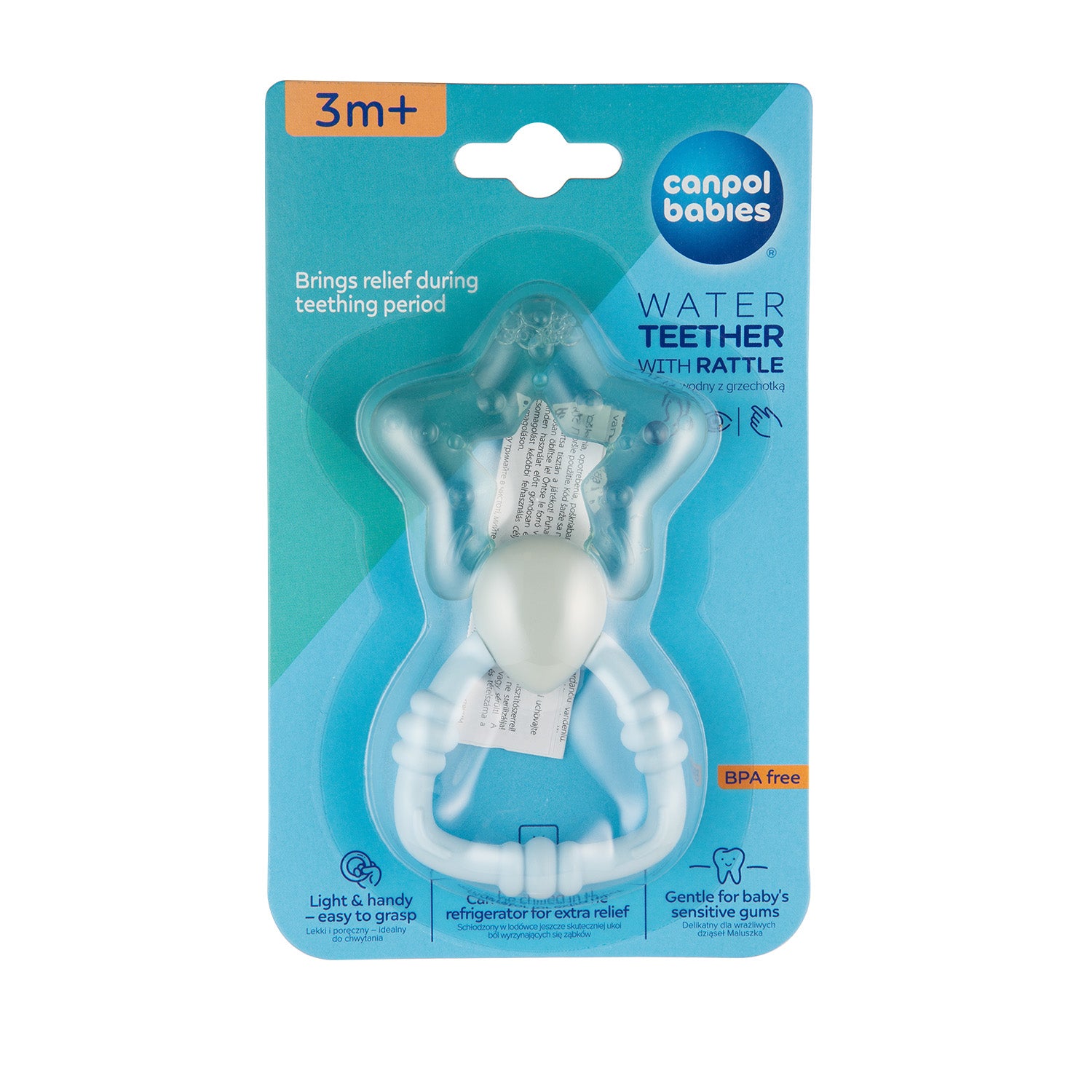 Canpol babies Wather Teether with Rattle MAGIC WAND