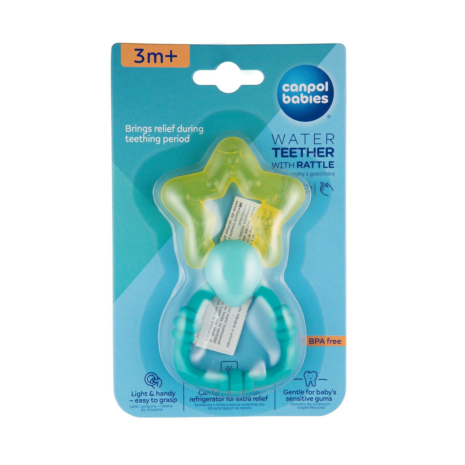 Canpol babies Wather Teether with Rattle MAGIC WAND