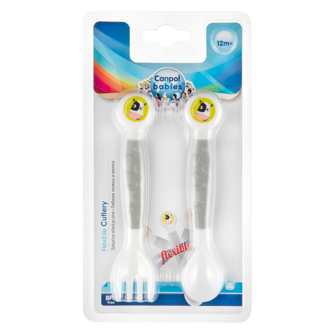 Canpol babies Flexible Cutlery