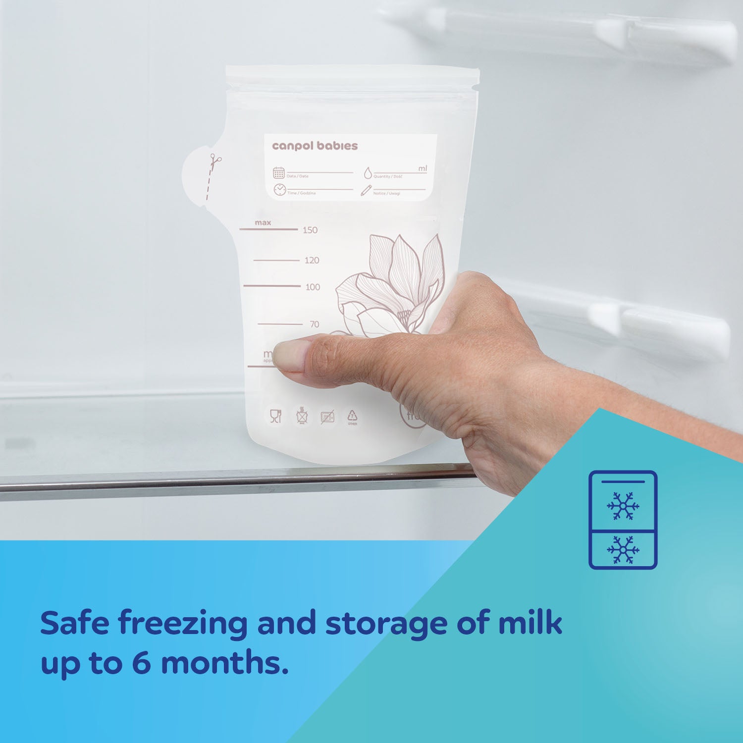 Canpol babies Breast Milk Storage Bags 20 pcs