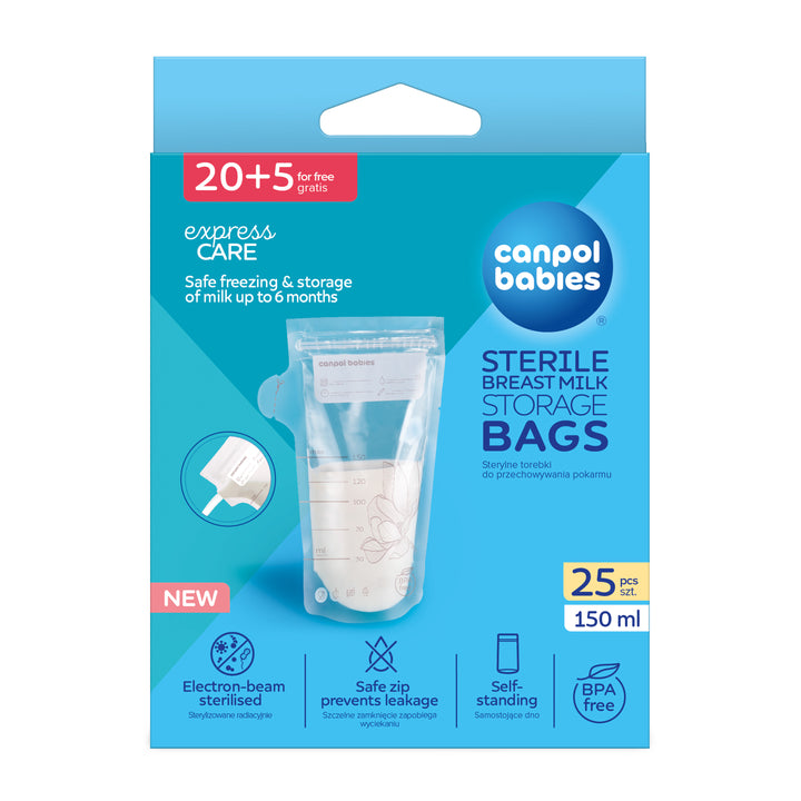 Canpol babies Breast Milk Storage Bags 20 pcs