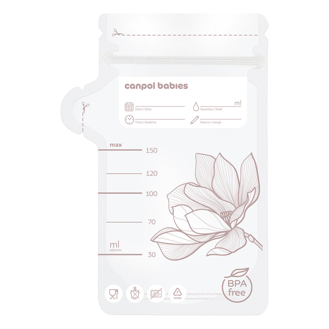 Canpol babies Breast Milk Storage Bags 20 pcs