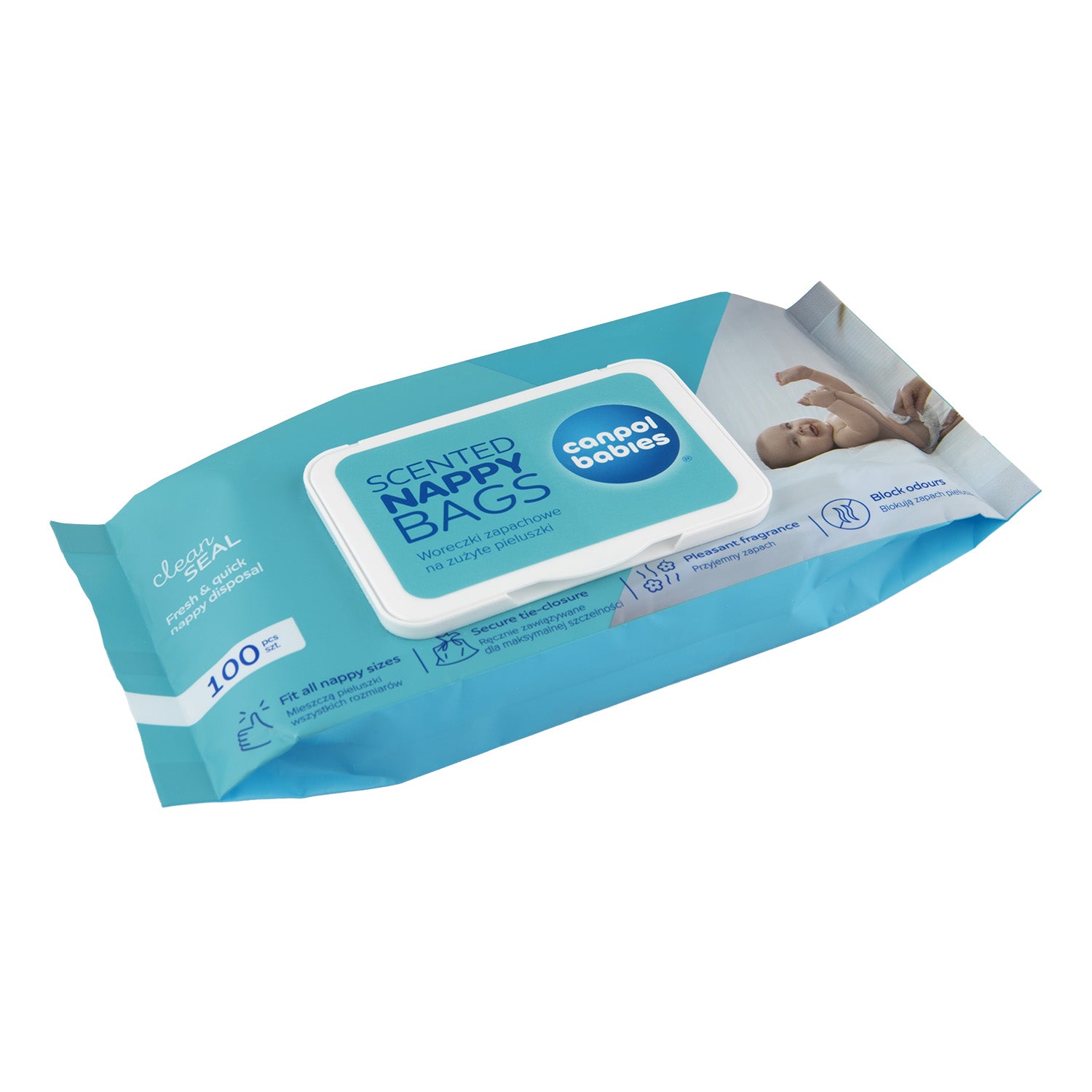 Canpol babies Scented Bags for Used Diapers 100 pcs