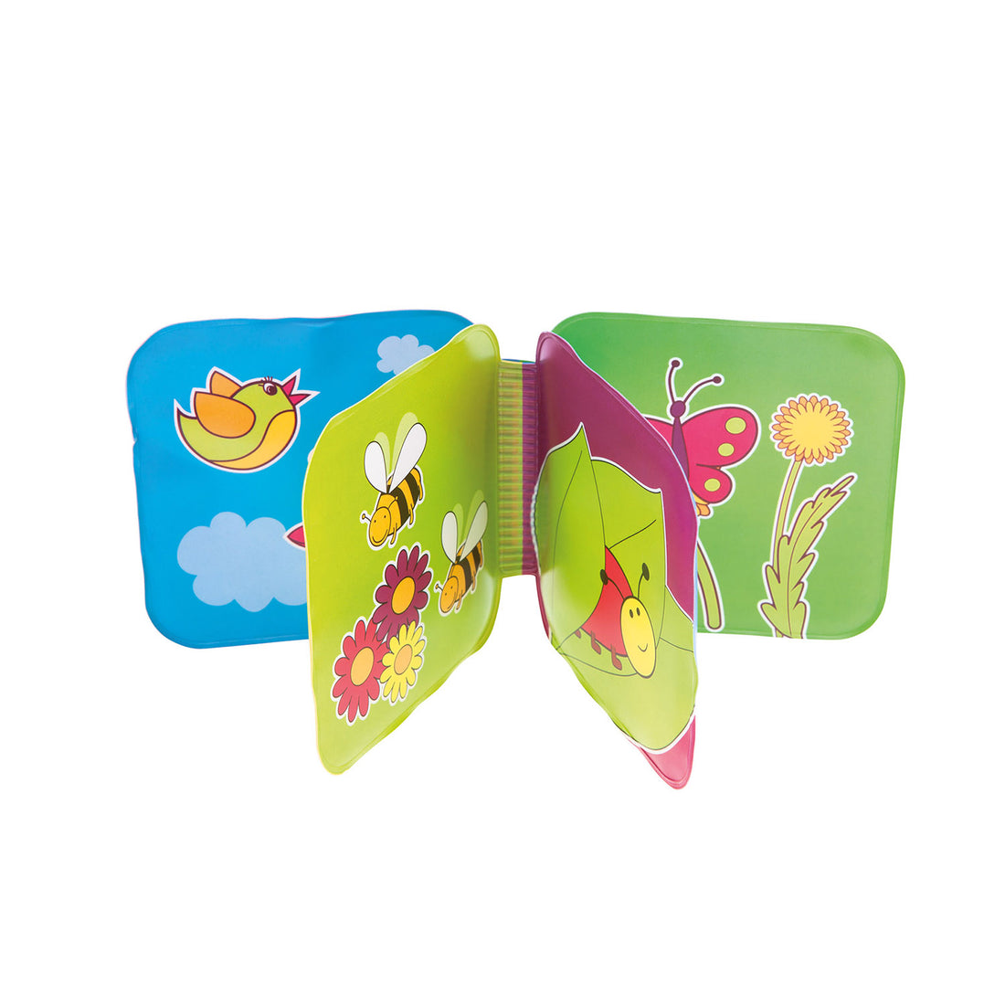 Canpol babies Soft Activity Book with Squeaker DAY&NIGHT (2 pcs)