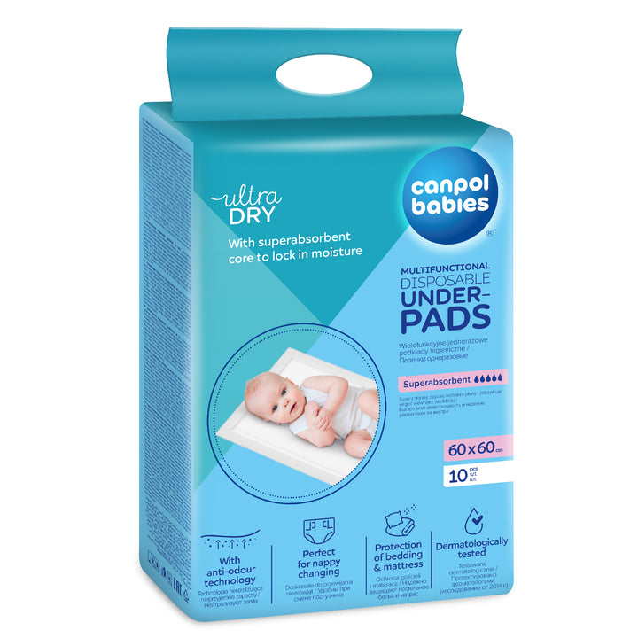 Canpol babies Multifunctional Underpads 60x60 cm