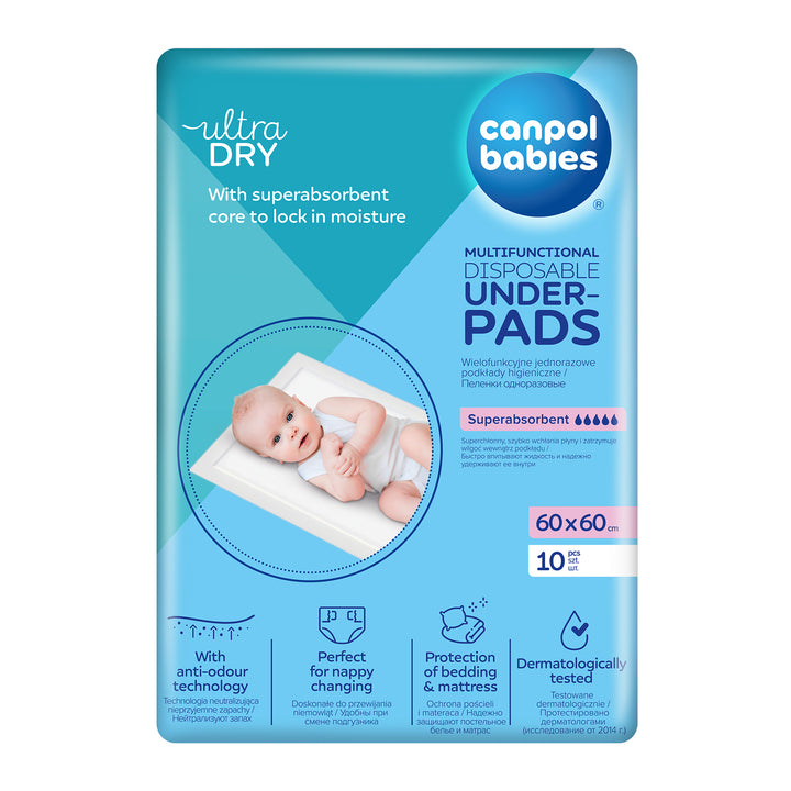 Canpol babies Multifunctional Underpads 60x60 cm