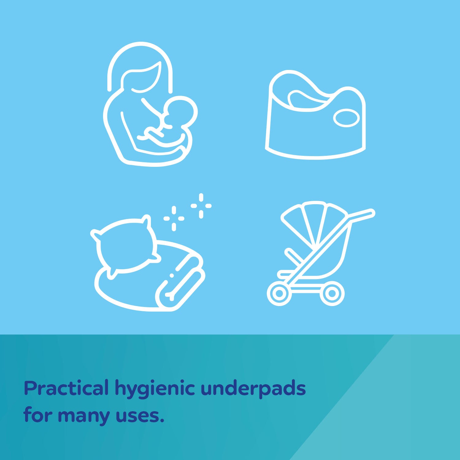 Canpol babies Multifunctional Underpads 33x45 cm