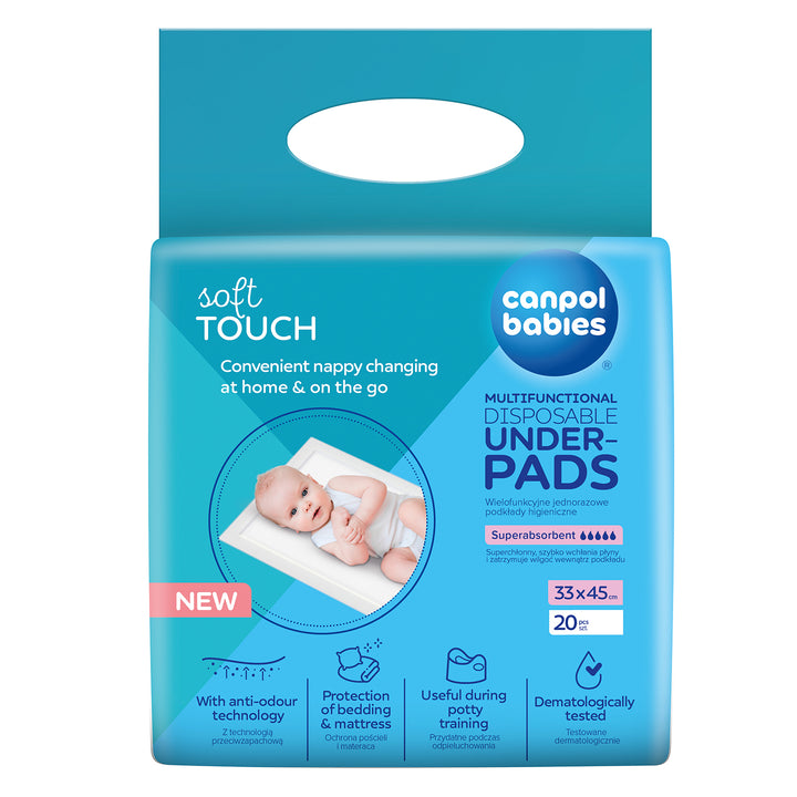 Canpol babies Multifunctional Underpads 33x45 cm