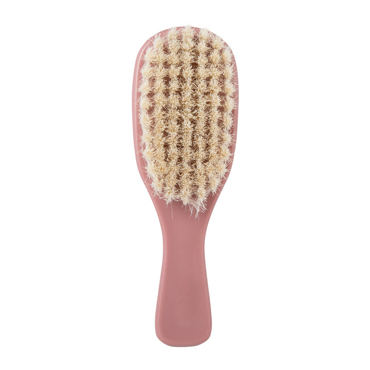 Canpol babies Brush and Comb with Natural Bristles GOLD pink
