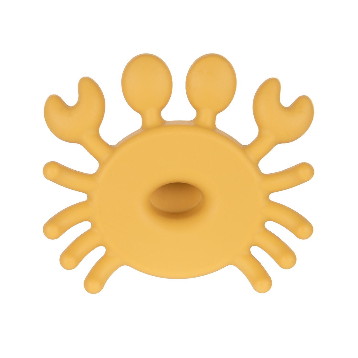 Canpol babies Wooden-Silicone Teether for Babies CRAB