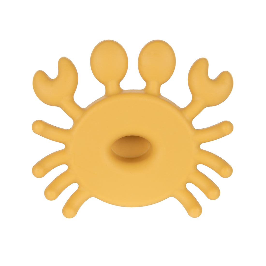 Canpol babies Wooden-Silicone Teether for Babies CRAB