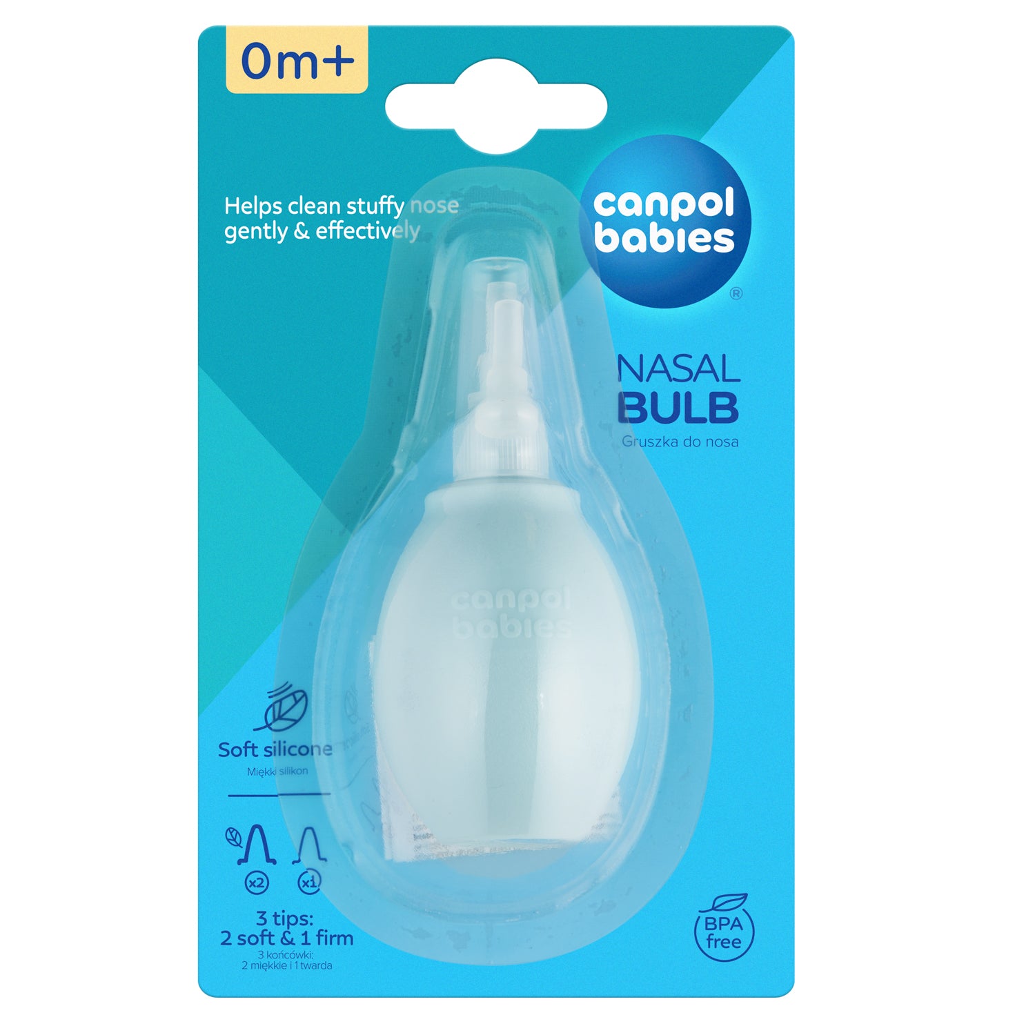 Canpol babies Nasal Bulb with Soft and Firm Tip